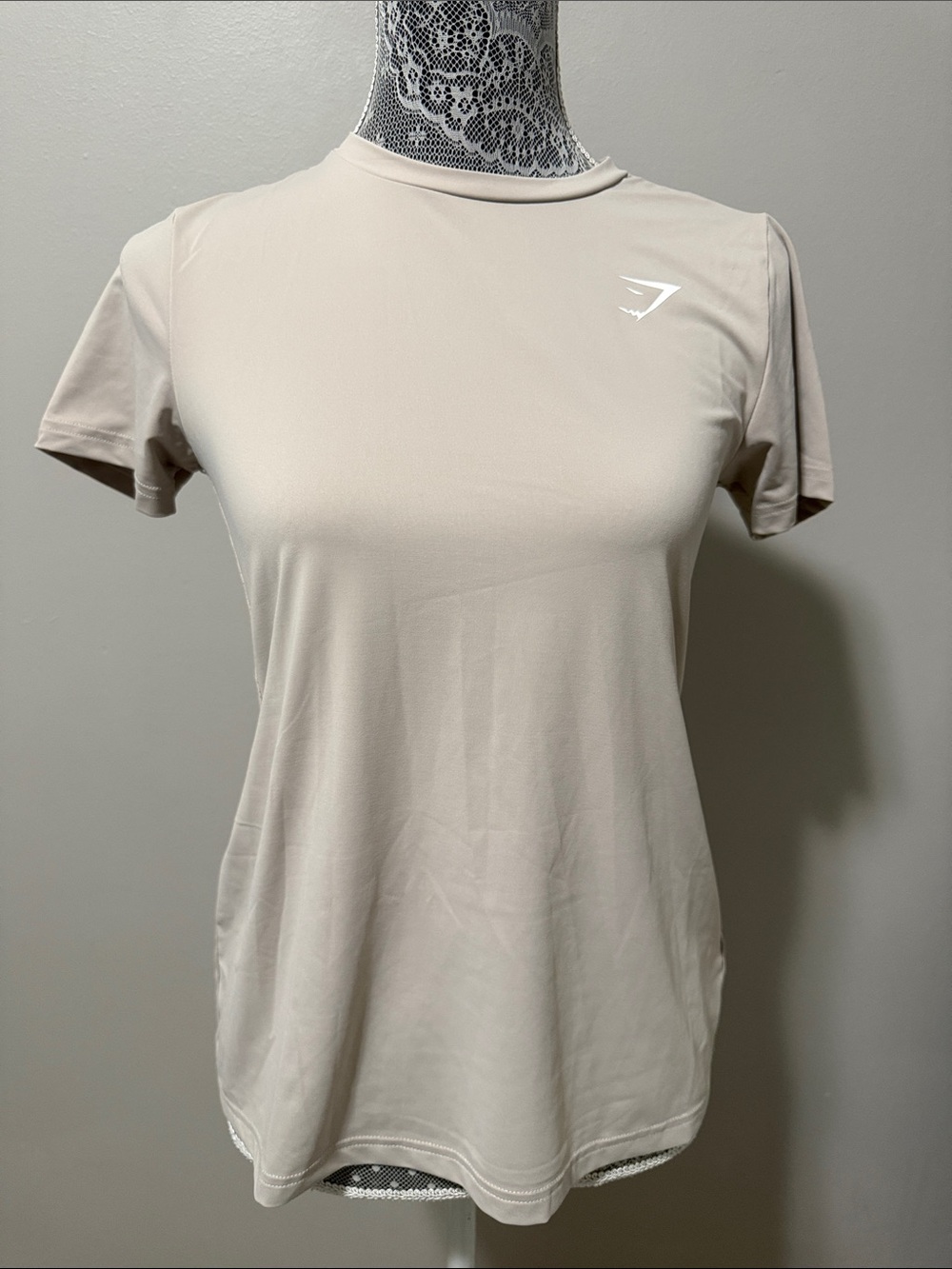 Gymshark Women's Short Sleeve Performance Tee - Light Beige